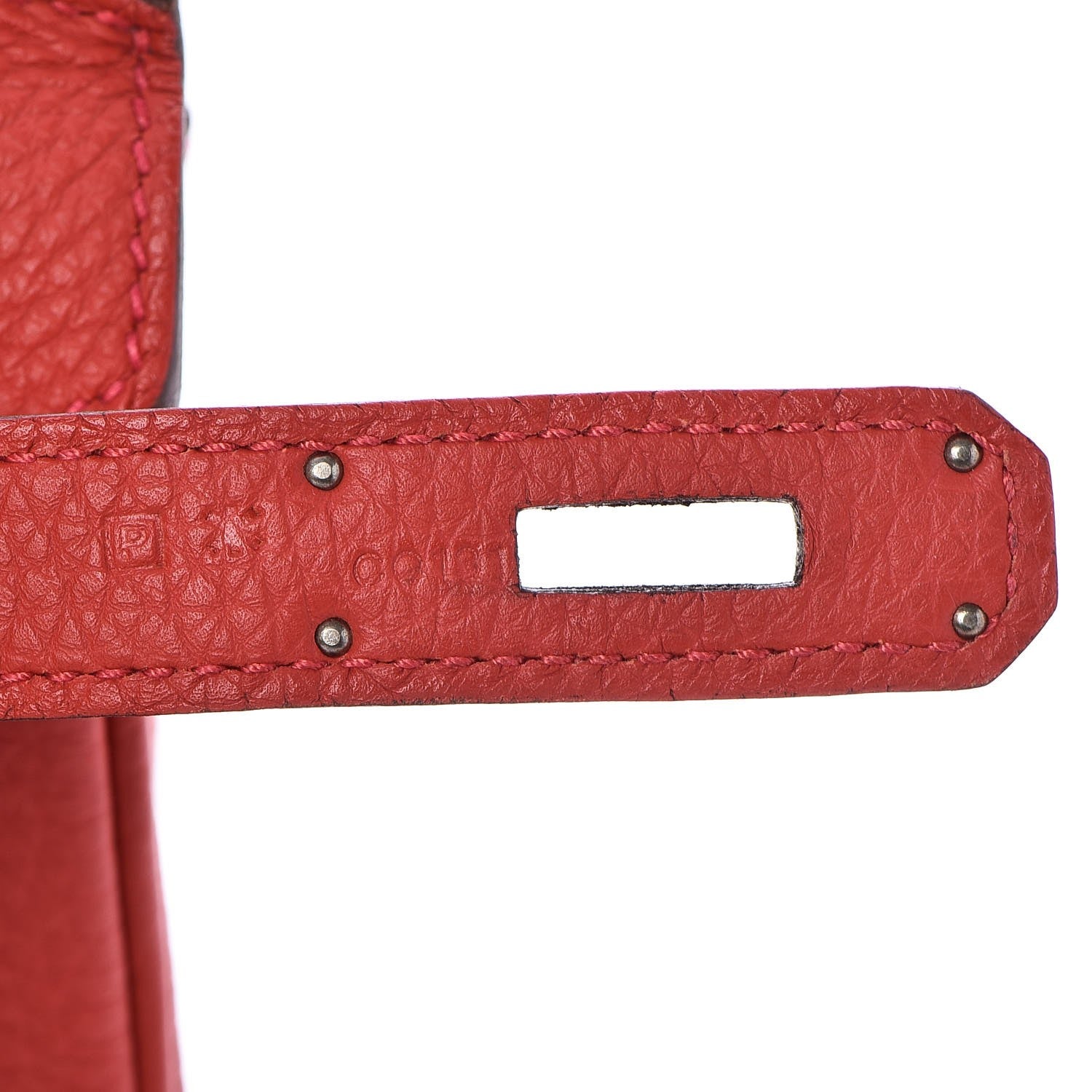 Hermes Togo Birkin 35 Rouge Casaque 9 of 29