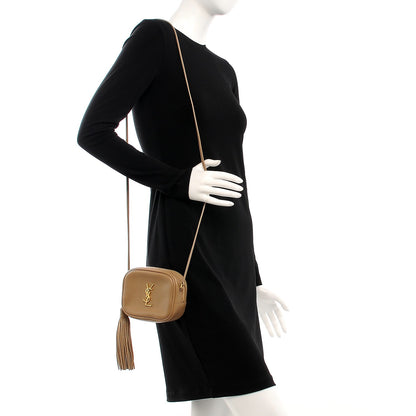 Saint Laurent Nappa Monogram Blogger Bag Deep Beige 2 of 8