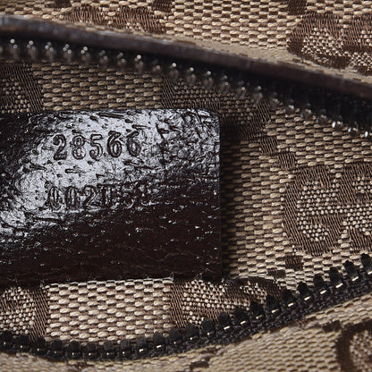 Gucci Monogram Web Belt Bag Dark Brown 7 of 13
