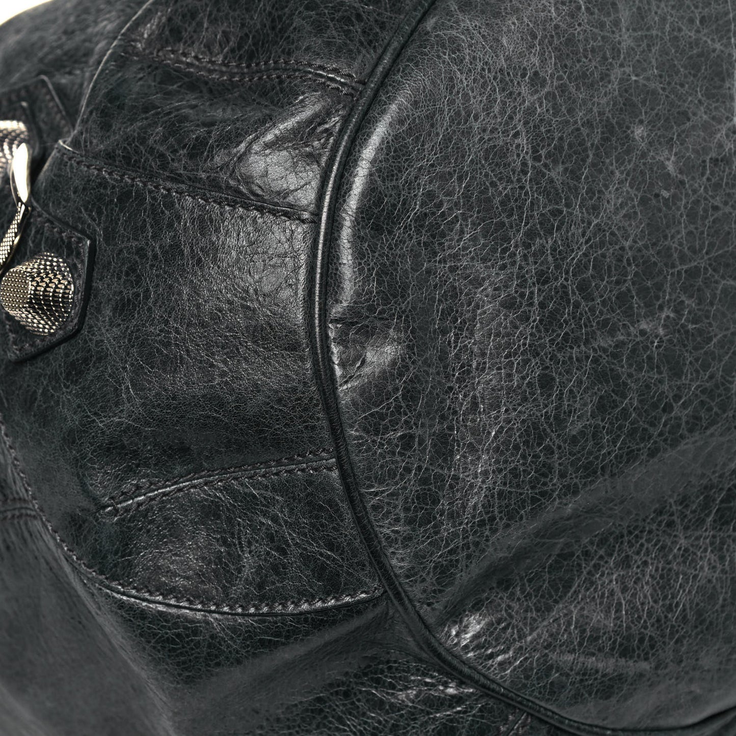 Chevre Giant 21 Silver Hardware Pompon Black