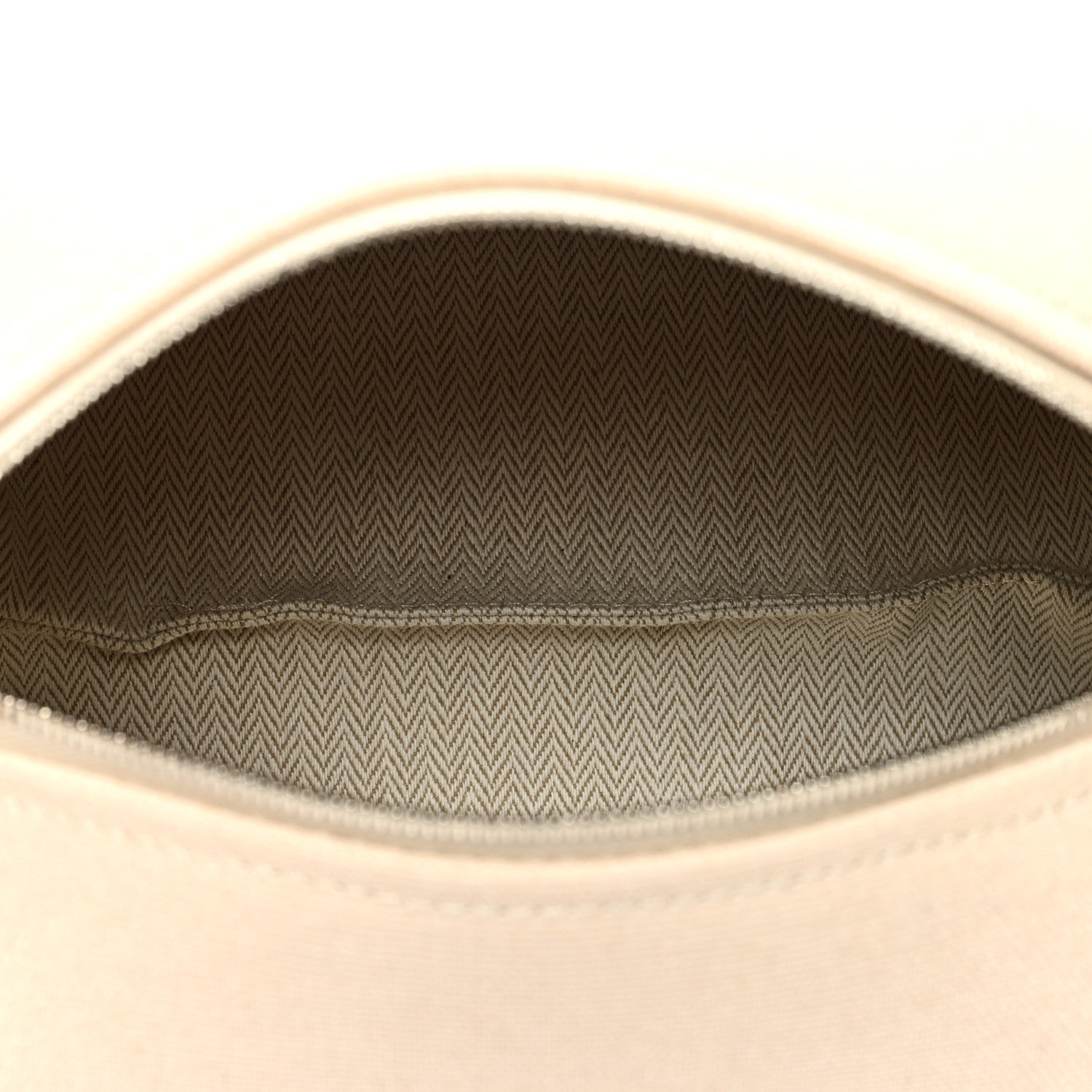 Hermes Canvas Small Bride-A-Brac Pouch Natural 5 of 6