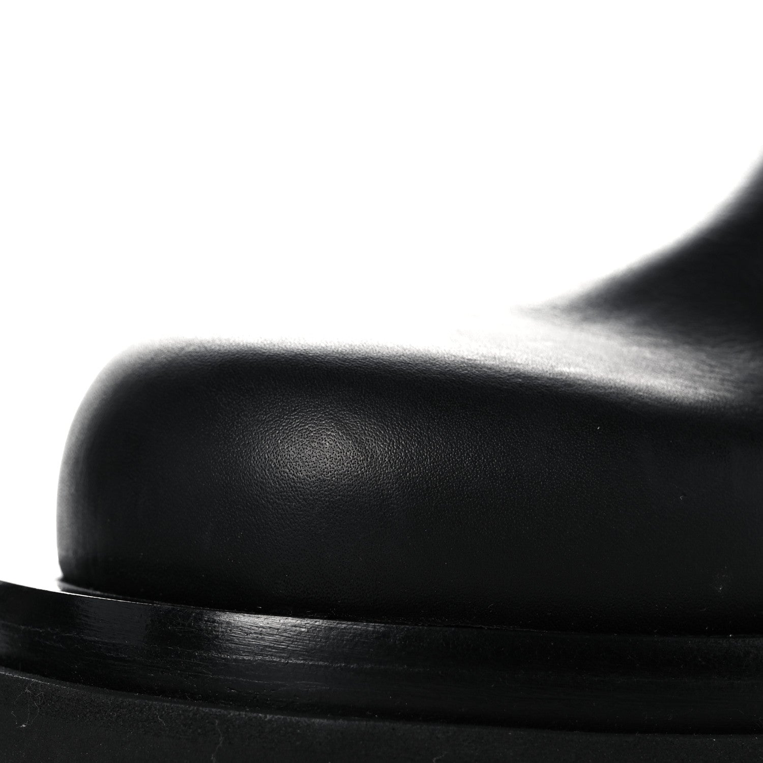 Bottega Veneta Calfskin The Lug Chelsea Boots 37.5 Black 11 of 14