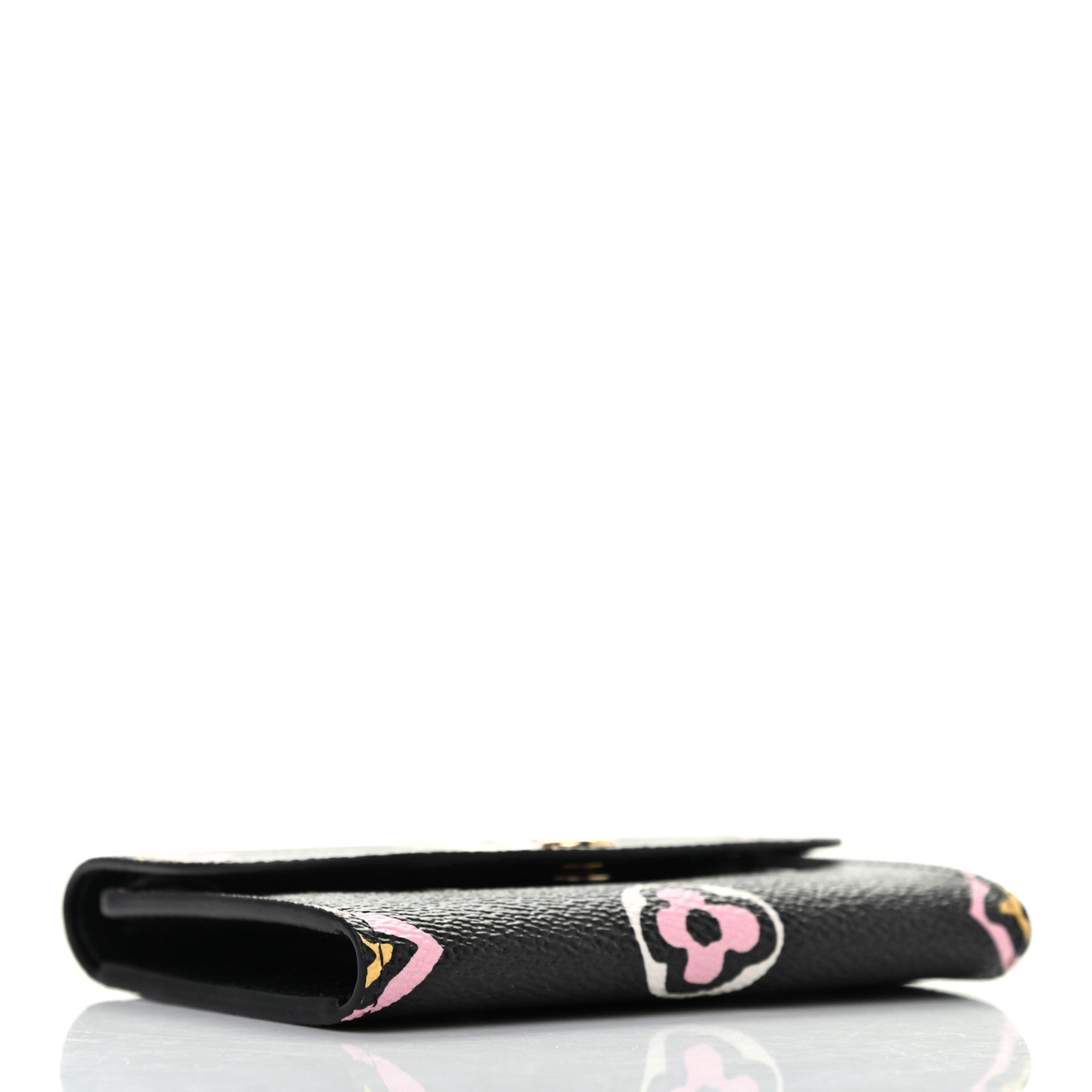 Louis Vuitton Monogram Giant Wild At Heart Rosalie Coin Purse Black 3 of 5