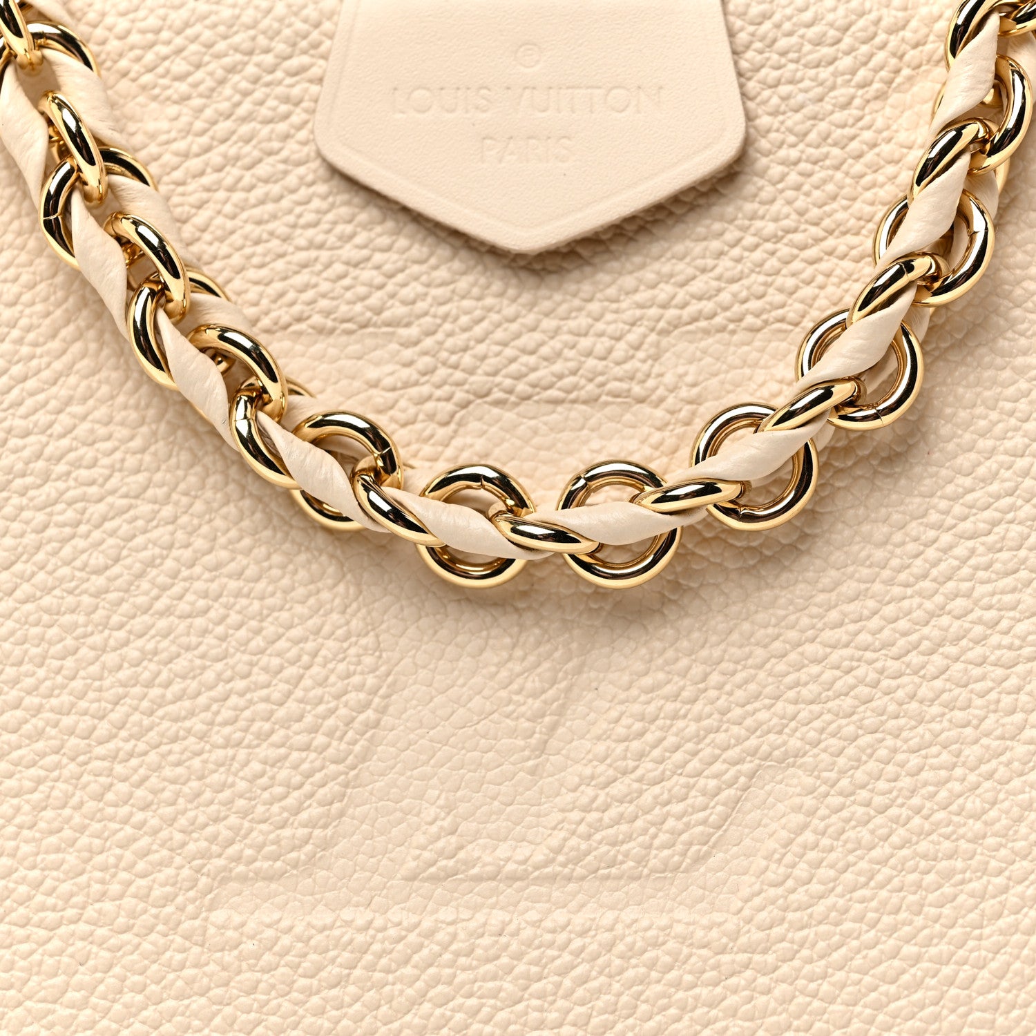 Louis Vuitton Empreinte Monogram Giant Multi Pochette Accessories Cream 9 of 13