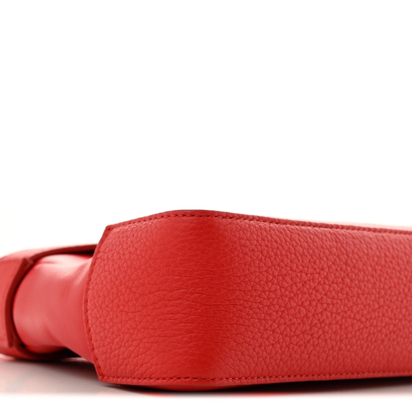 Calfskin Cut Out Crossbody Red