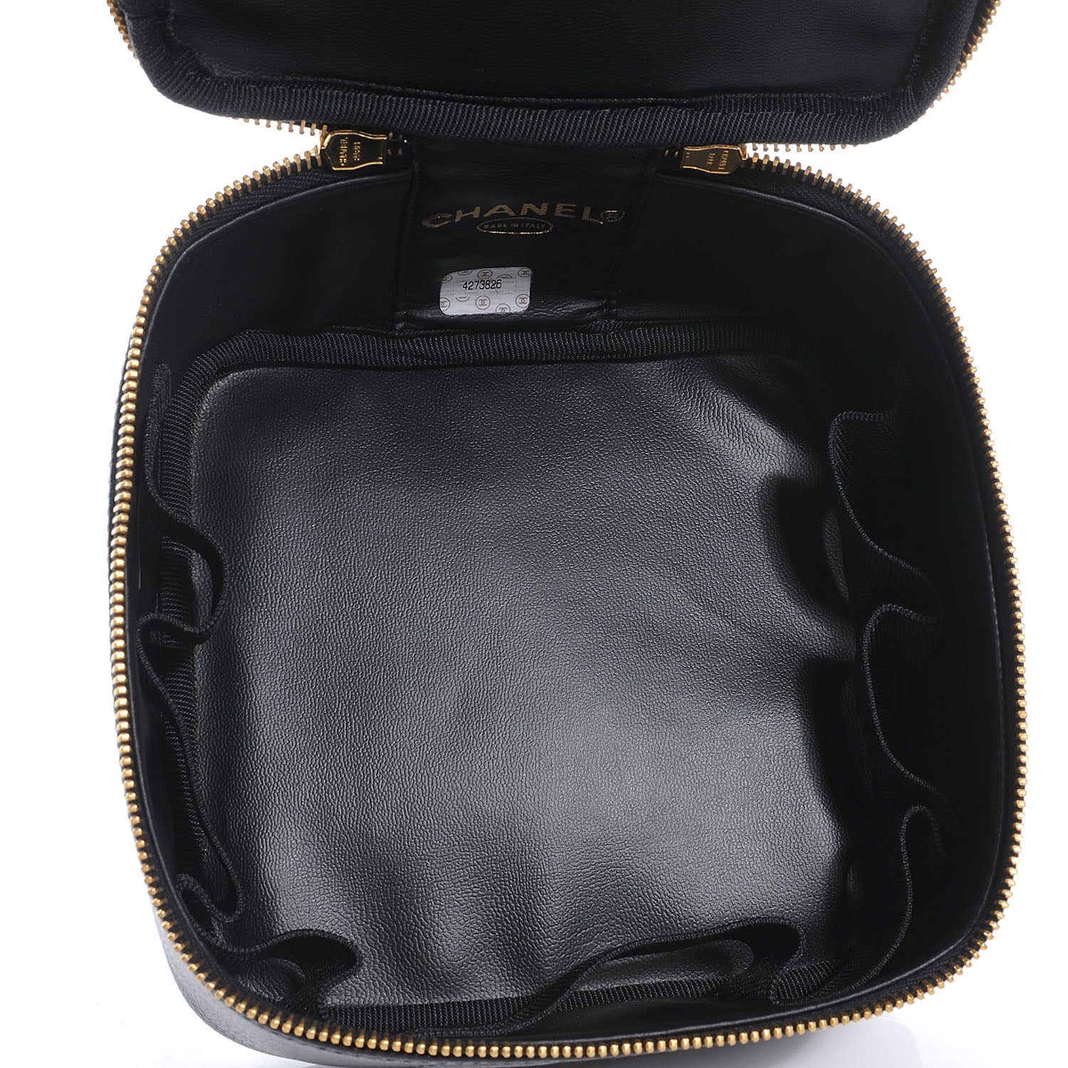 Chanel Caviar Vanity Case Black 5 of 6