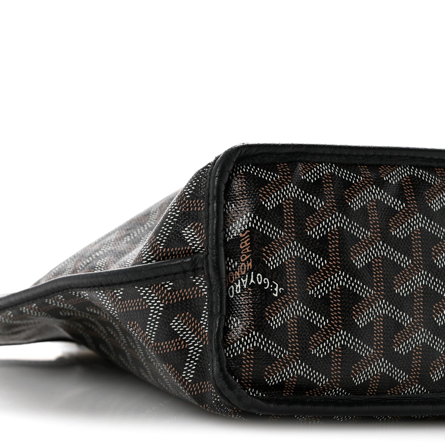 Goyardine Reversible Mini Anjou Black