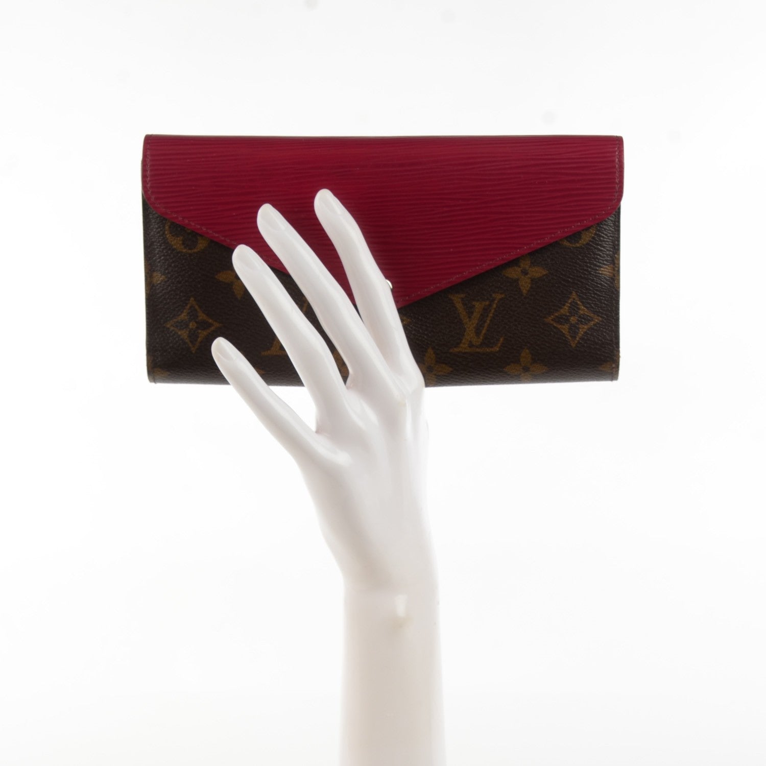 Louis Vuitton Monogram Epi Marie-Lou Long Wallet Fuchsia 2 of 7