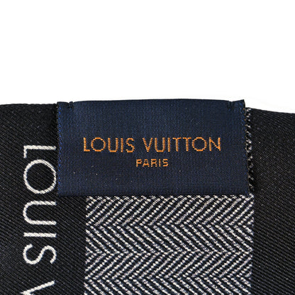 Louis Vuitton Silk Since 1854 Bandeau Gris 3 of 4