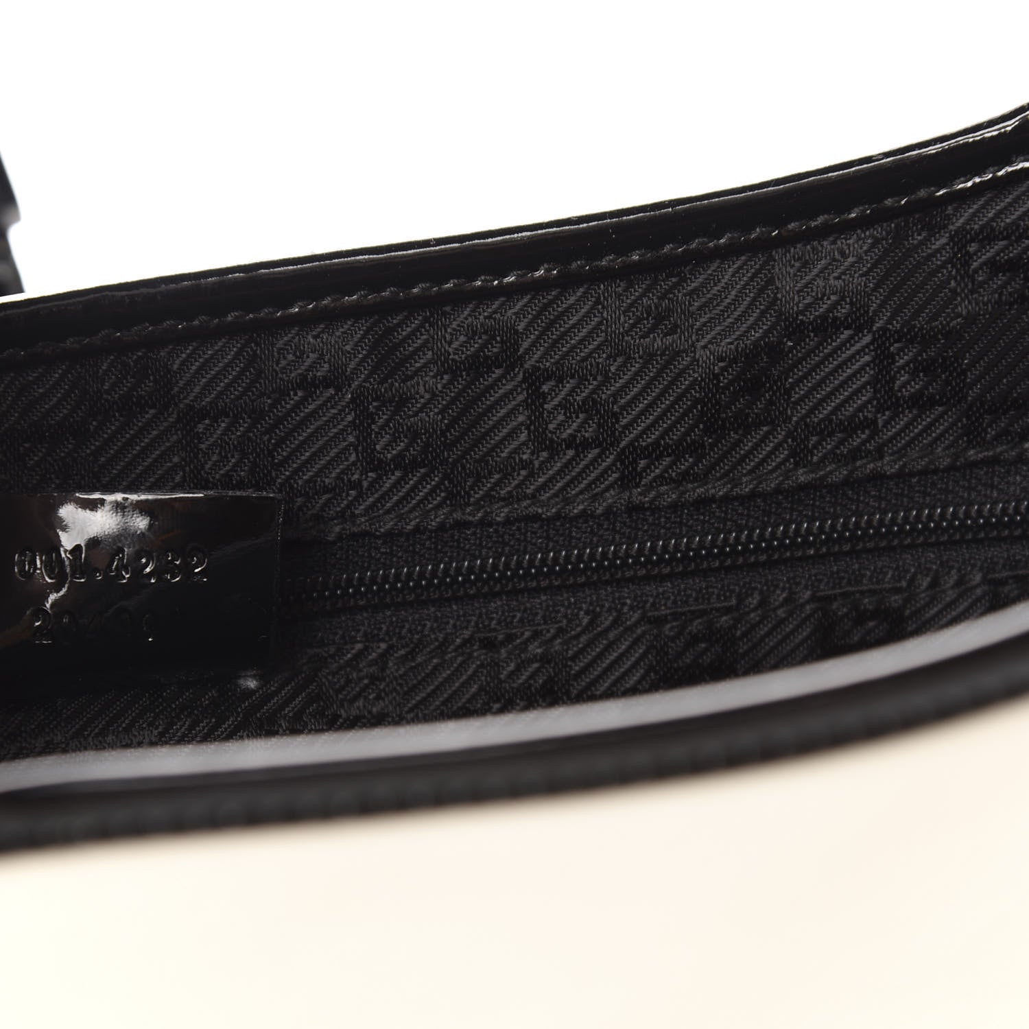 Gucci Calfskin Jackie O Hobo White Black 12 of 13