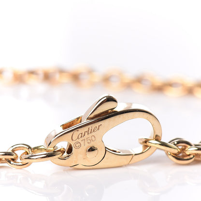 Cartier 18K Yellow White Pink Gold Trinity Ball Bracelet 4 of 4