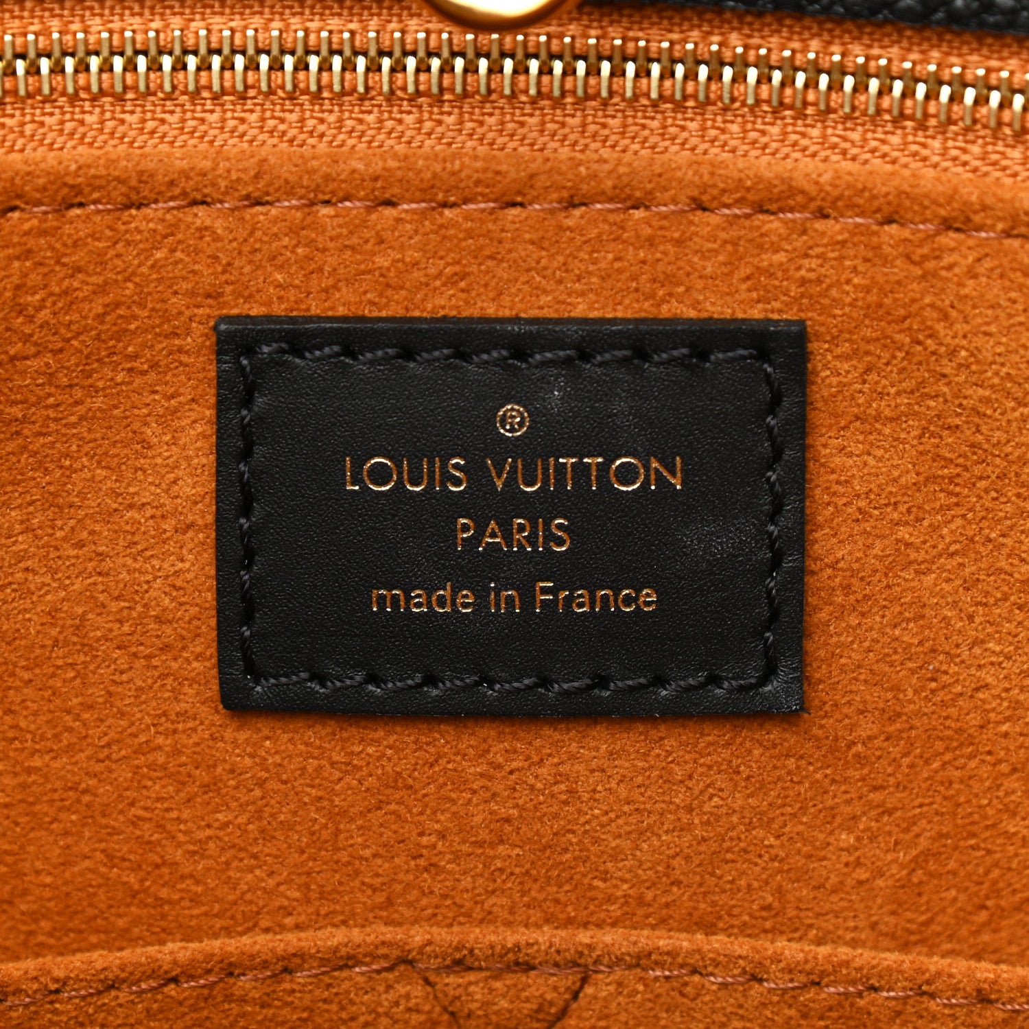 Louis Vuitton Empreinte Monogram Giant Onthego MM Black 6 of 8