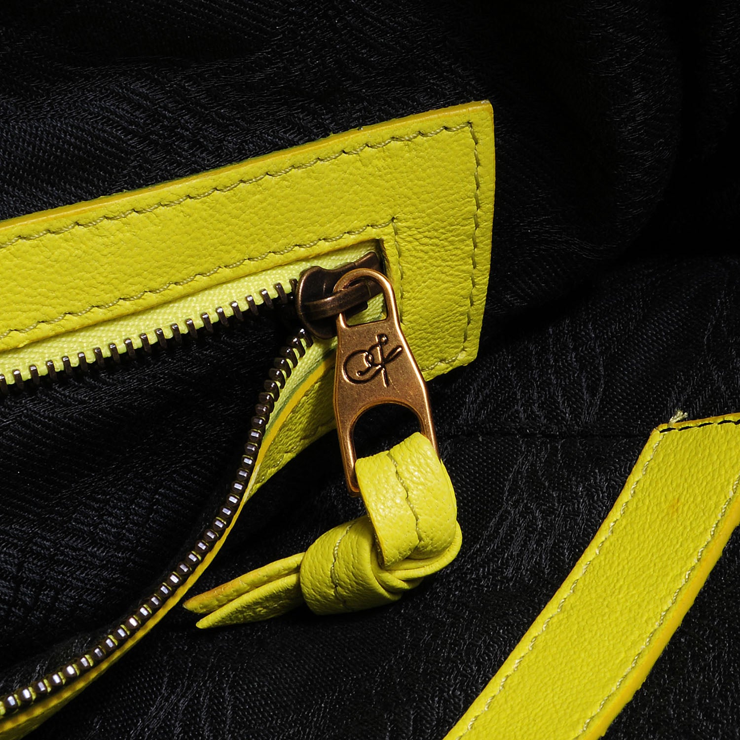 Proenza Schouler Leather PS1 Tote Citron 9 of 13
