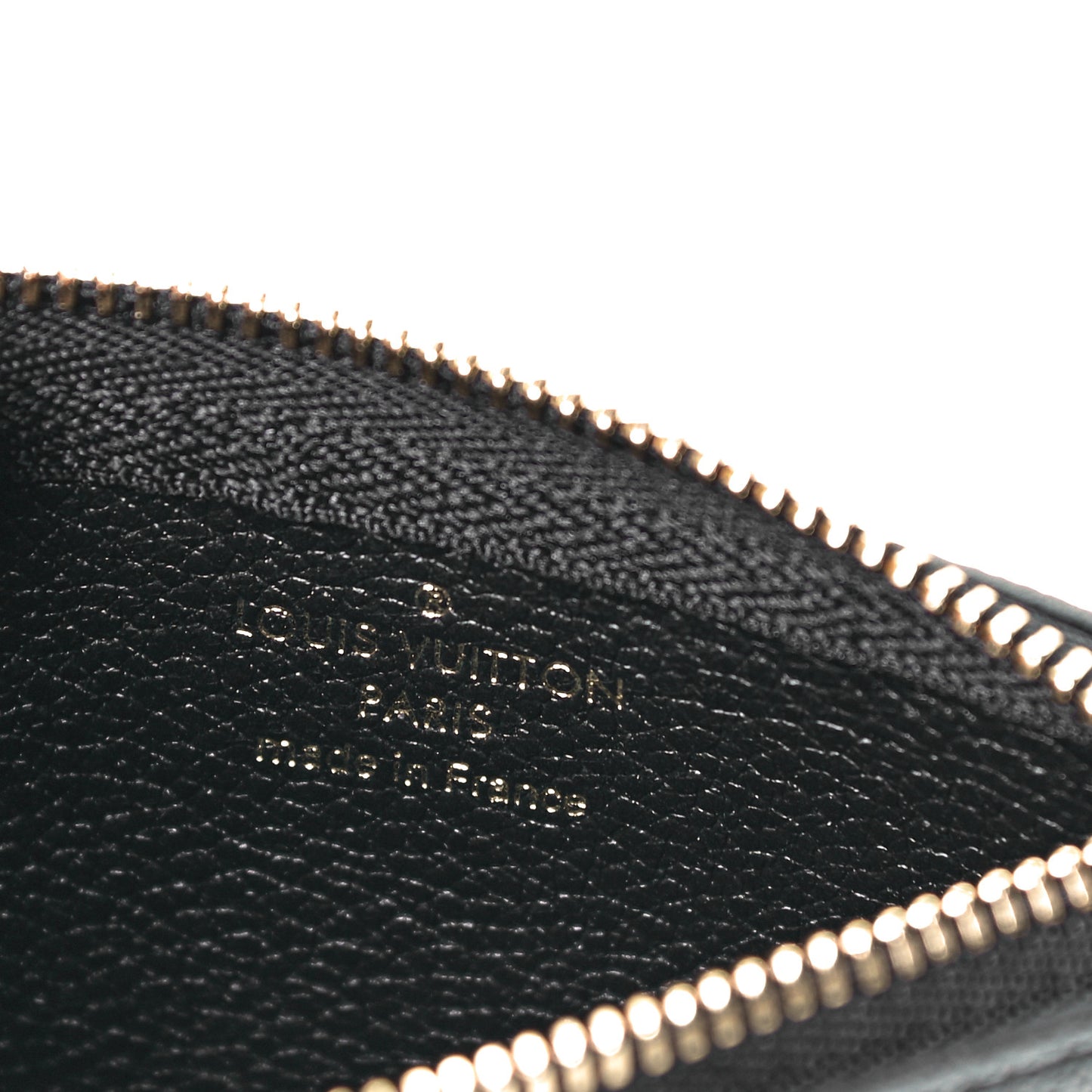 Empreinte Monogram Giant Key Pouch Black Beige