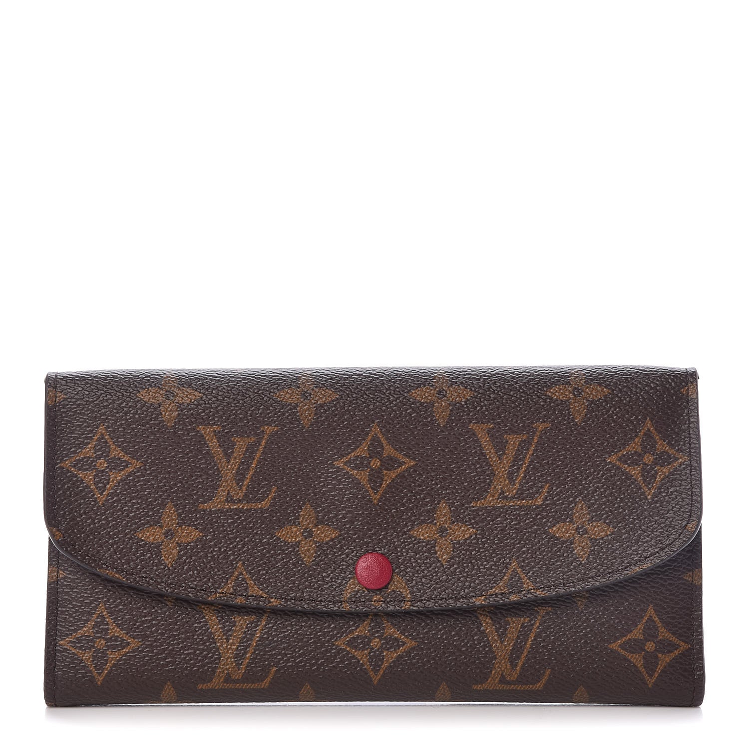 Louis Vuitton Monogram Emilie Wallet Fuchsia 1 of 9