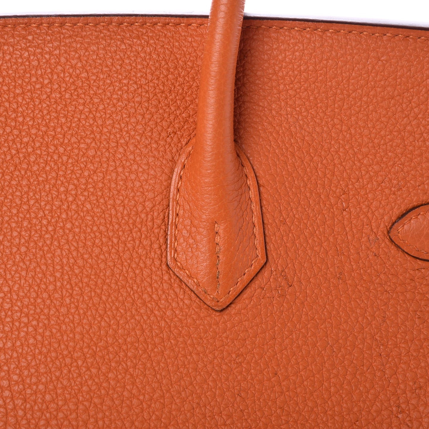 Togo Birkin 35 Orange