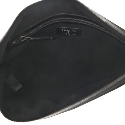 Chanel Aged Calfskin Medium Charms Deauville Pouch Black 5 of 8