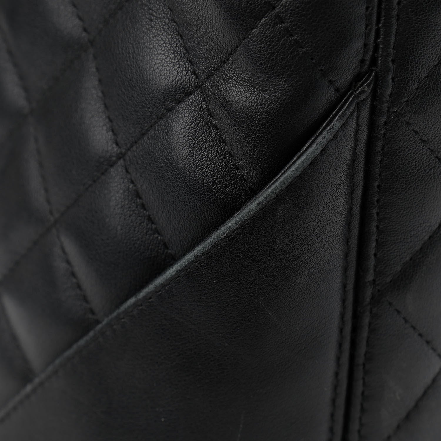 Chanel Calfskin Quilted Large Cambon Tote Black 17 of 17