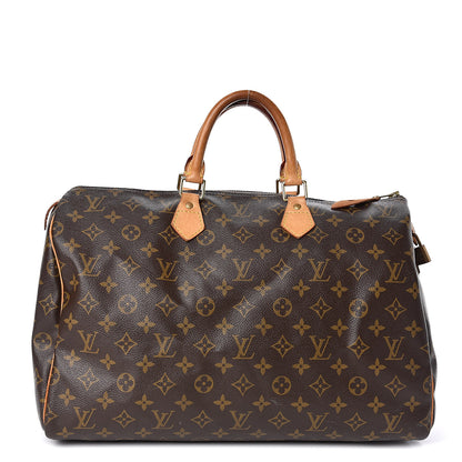 Louis Vuitton Monogram Speedy 40 1 of 13