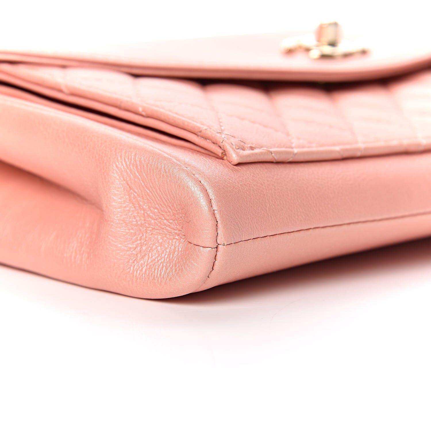 Chanel Iridescent Calfskin Smart Pocket Flap Bag Pink 8 of 10