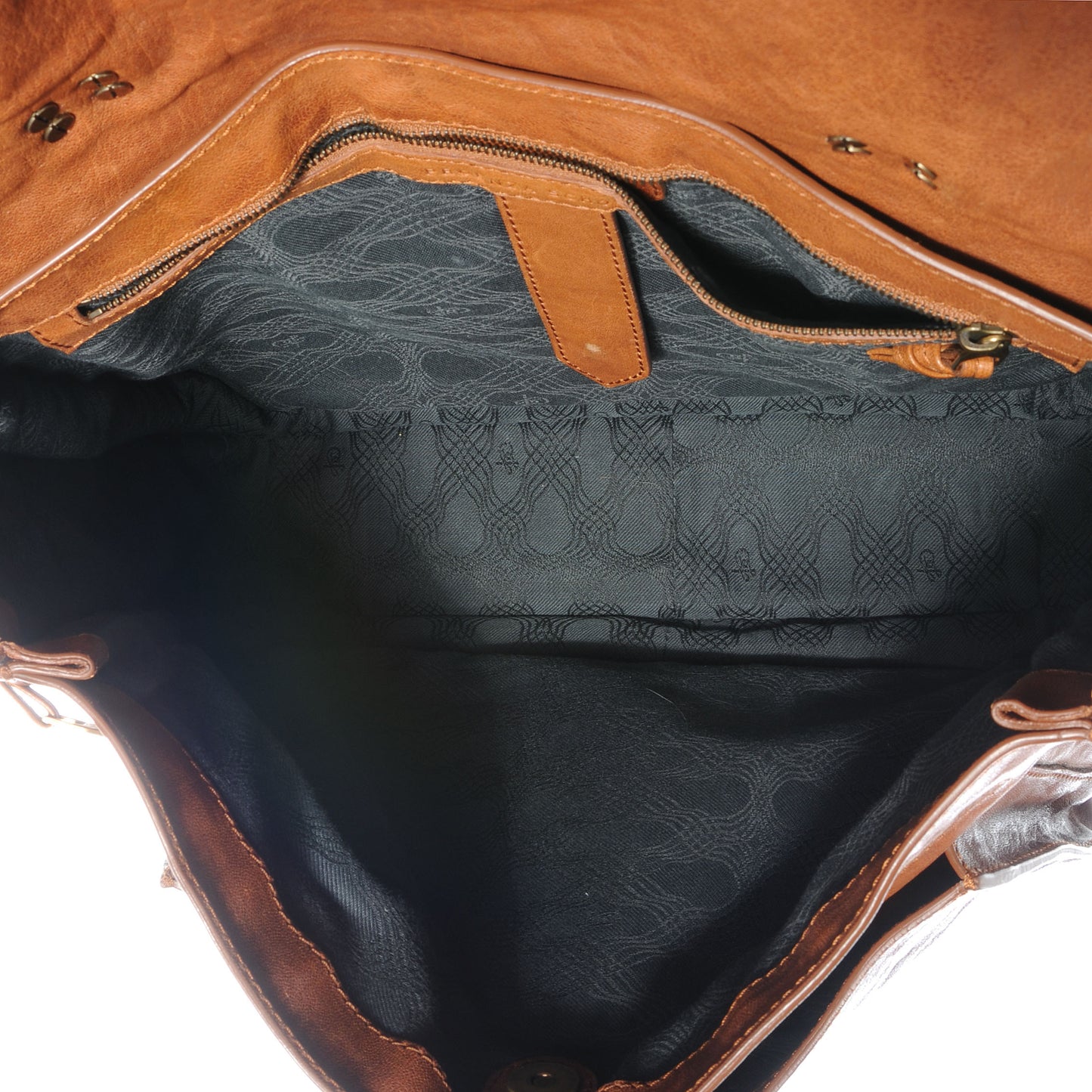 Lambskin Large PS1 Satchel Saddle
