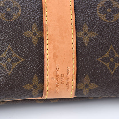 Louis Vuitton Monogram Keepall Bandouliere 55 10 of 16
