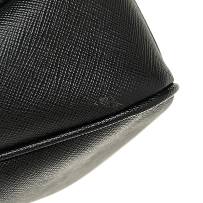 Prada Saffiano Lux Re-Edition 2005 Shoulder Bag Black 11 of 12