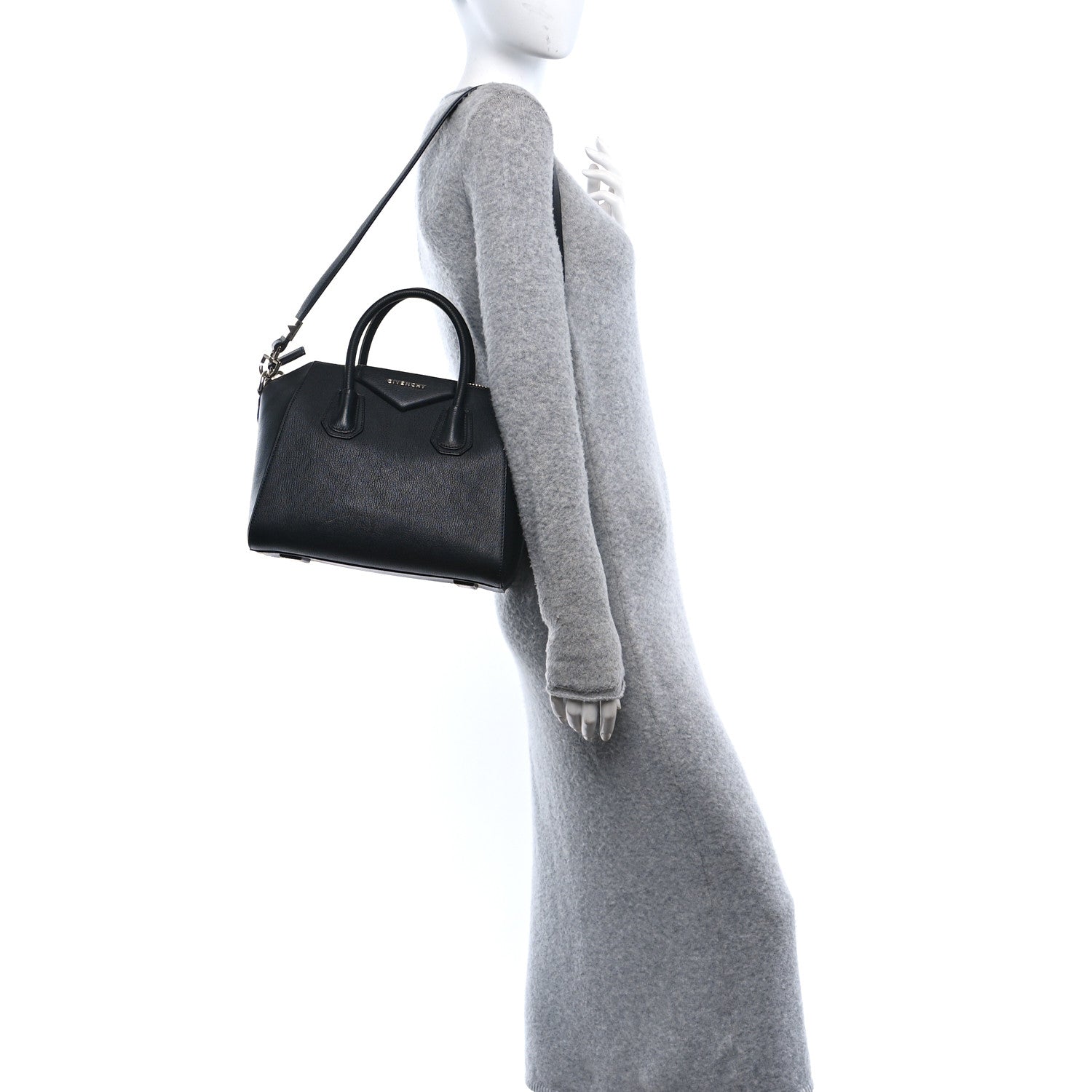 Givenchy Sugar Goatskin Small Antigona Black 2 of 10