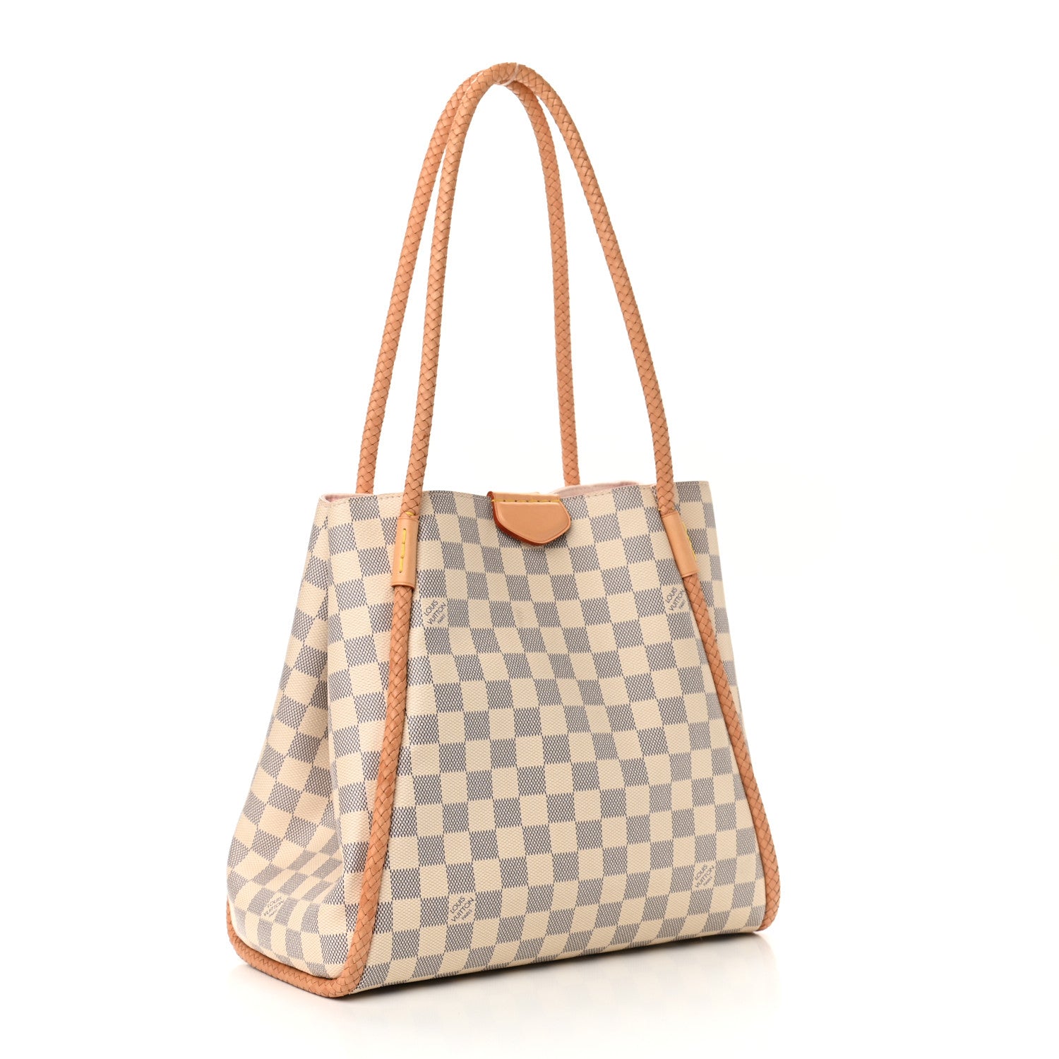 Louis Vuitton Damier Azur Propriano Rose Ballerine 3 of 10