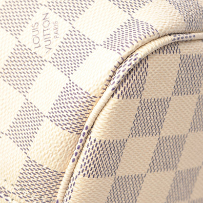 Louis Vuitton Damier Azur Neo Neverfull MM Rose Ballerine 16 of 24
