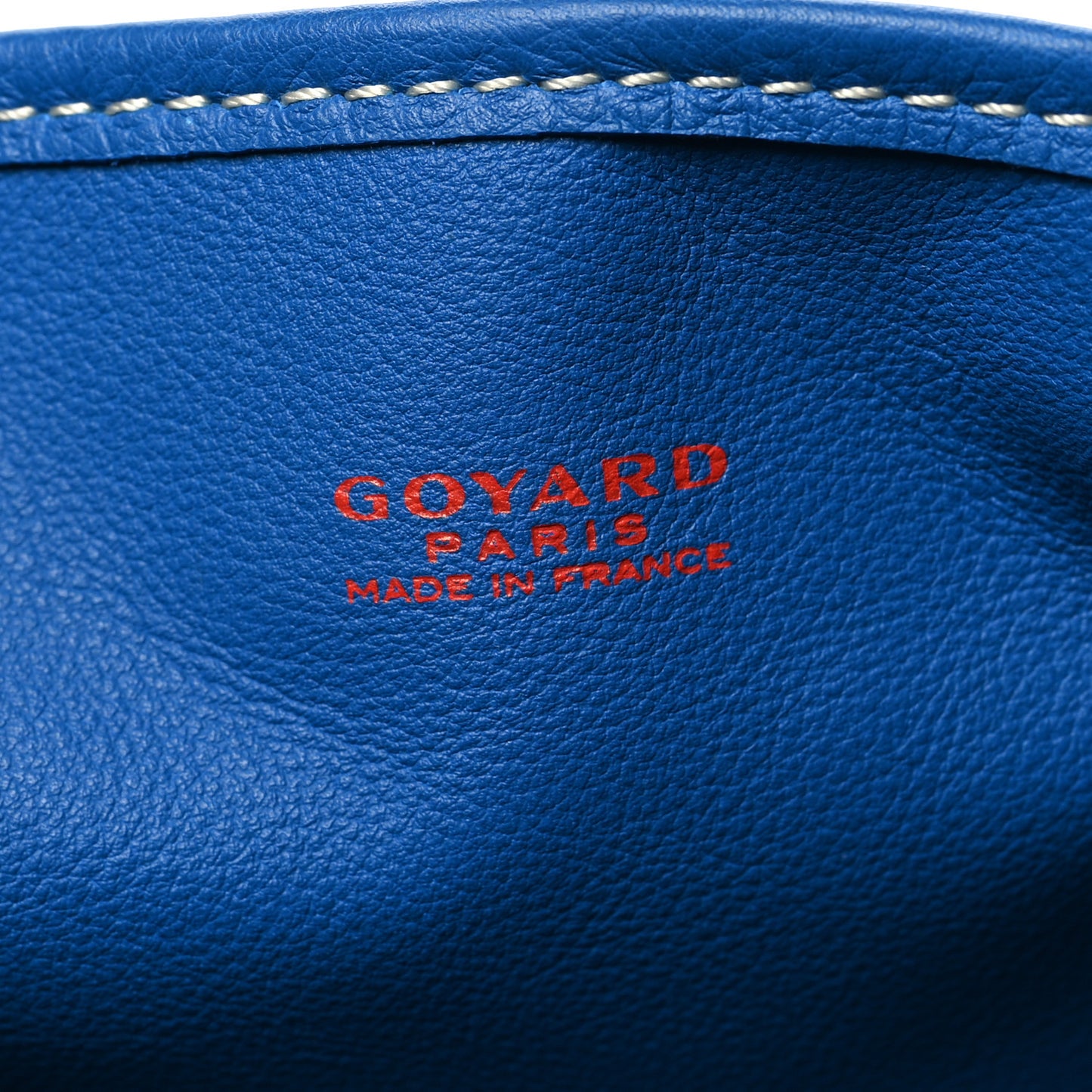 Goyardine Reversible Mini Anjou Sky Blue