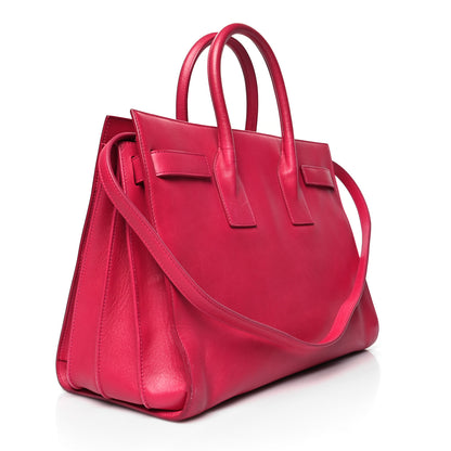 Saint Laurent Calfskin Small Sac De Jour Lipstick Pink 3 of 19