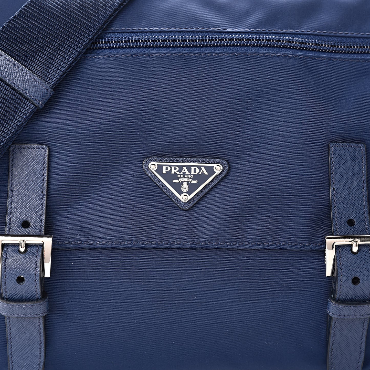 Nylon Vela Messenger Bag Royal