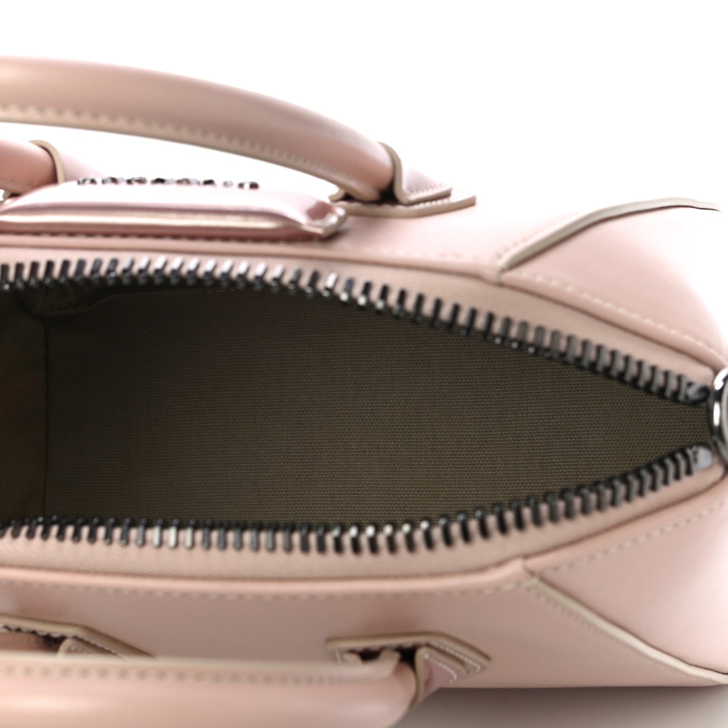 Metallic Calfskin Mini Antigona Light Pink
