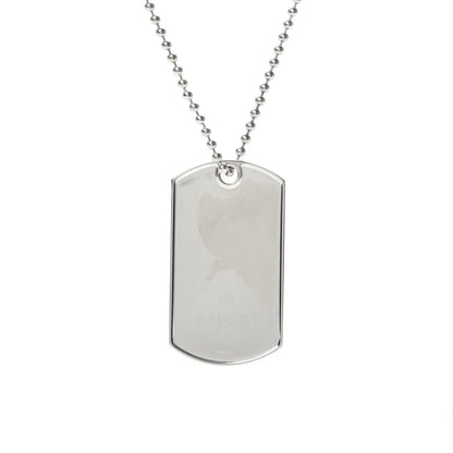Gucci Sterling Silver Dog Tag Necklace 4 of 8
