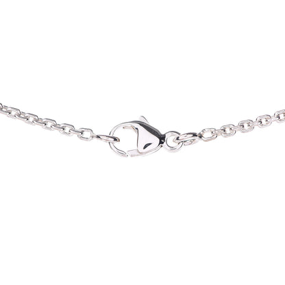 Louis Vuitton Sterling Silver Lockit Necklace 5 of 6
