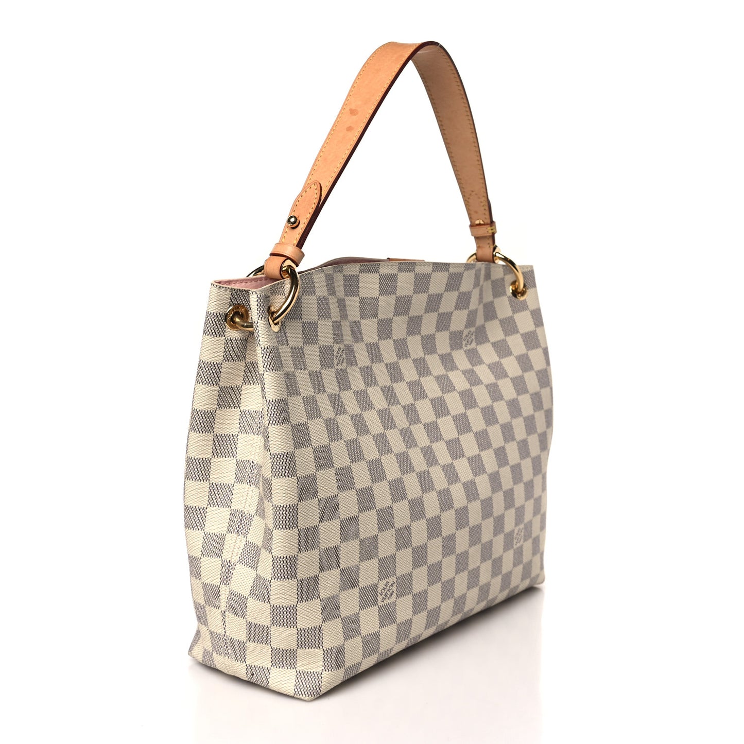 Damier Azur Graceful PM Rose Ballerine