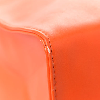 Telfar Vegan Leather Medium Shopping Bag Orange 6 of 11