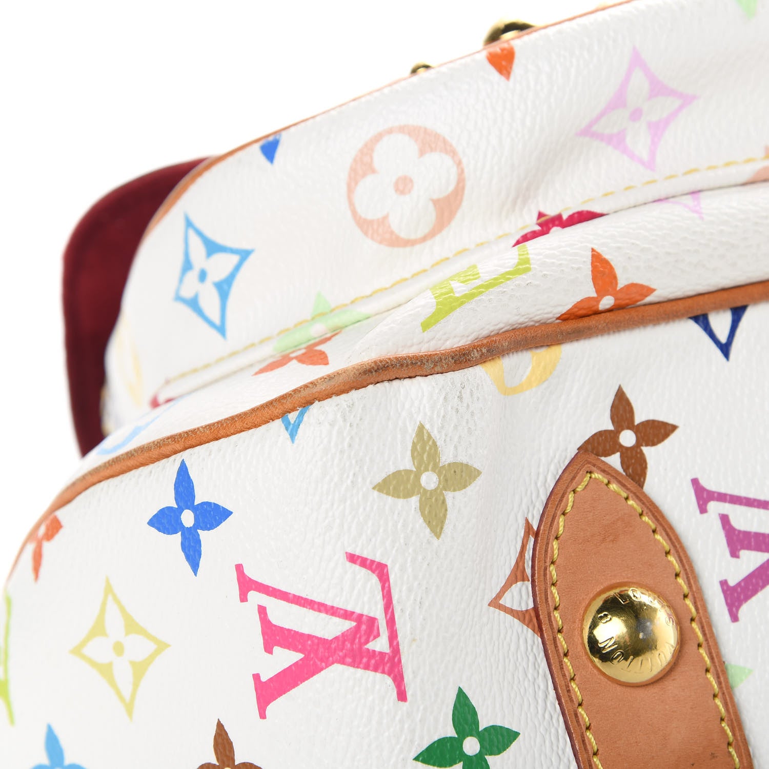 Louis Vuitton Monogram Multicolor Rita White 9 of 13