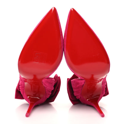 Christian Louboutin Suede Rabakate 100 Pumps 36 Bomba 5 of 10