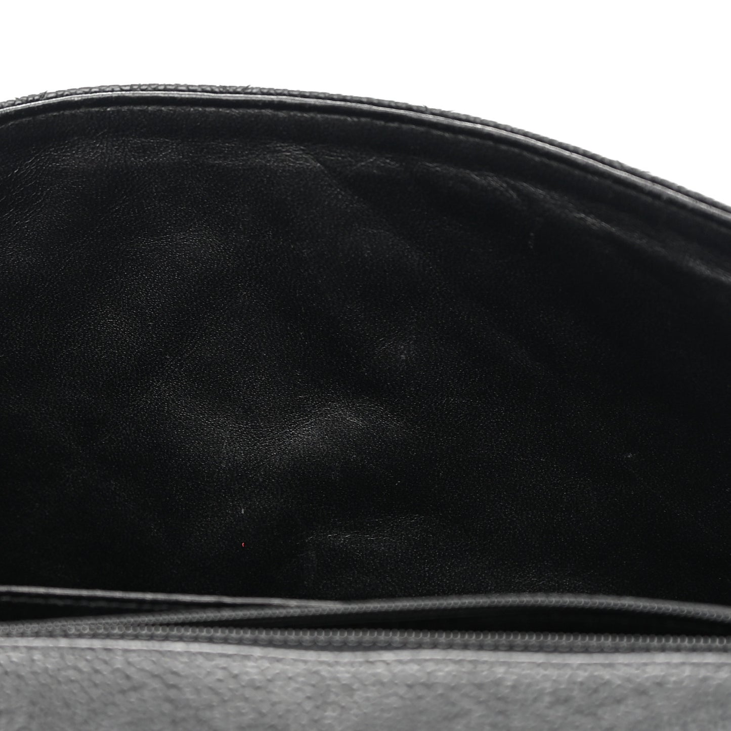 Caviar Quilted Jumbo Single Flap Black