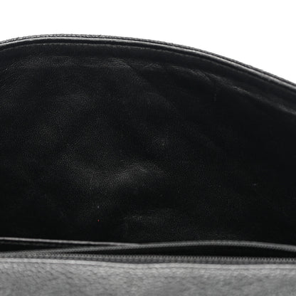 Chanel Caviar Quilted Jumbo Single Flap Black 13 of 16