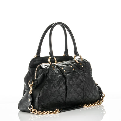 Marc Jacobs Calfskin Quilted Alyona Black 3 of 7