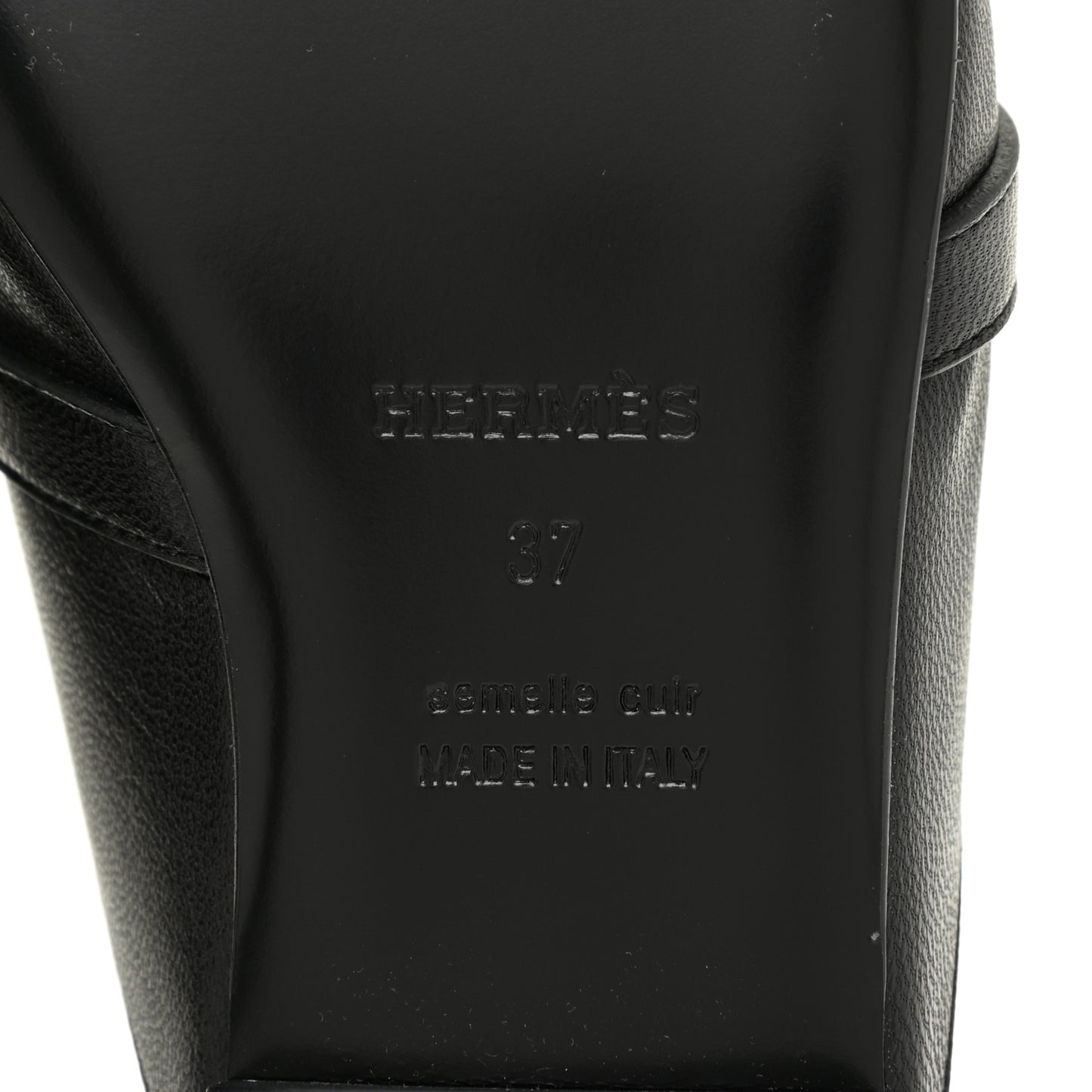 Goatskin Oz Mules 37 Black