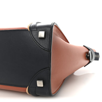 Celine Smooth Calfskin Micro Tri-Color Luggage Brick 8 of 8