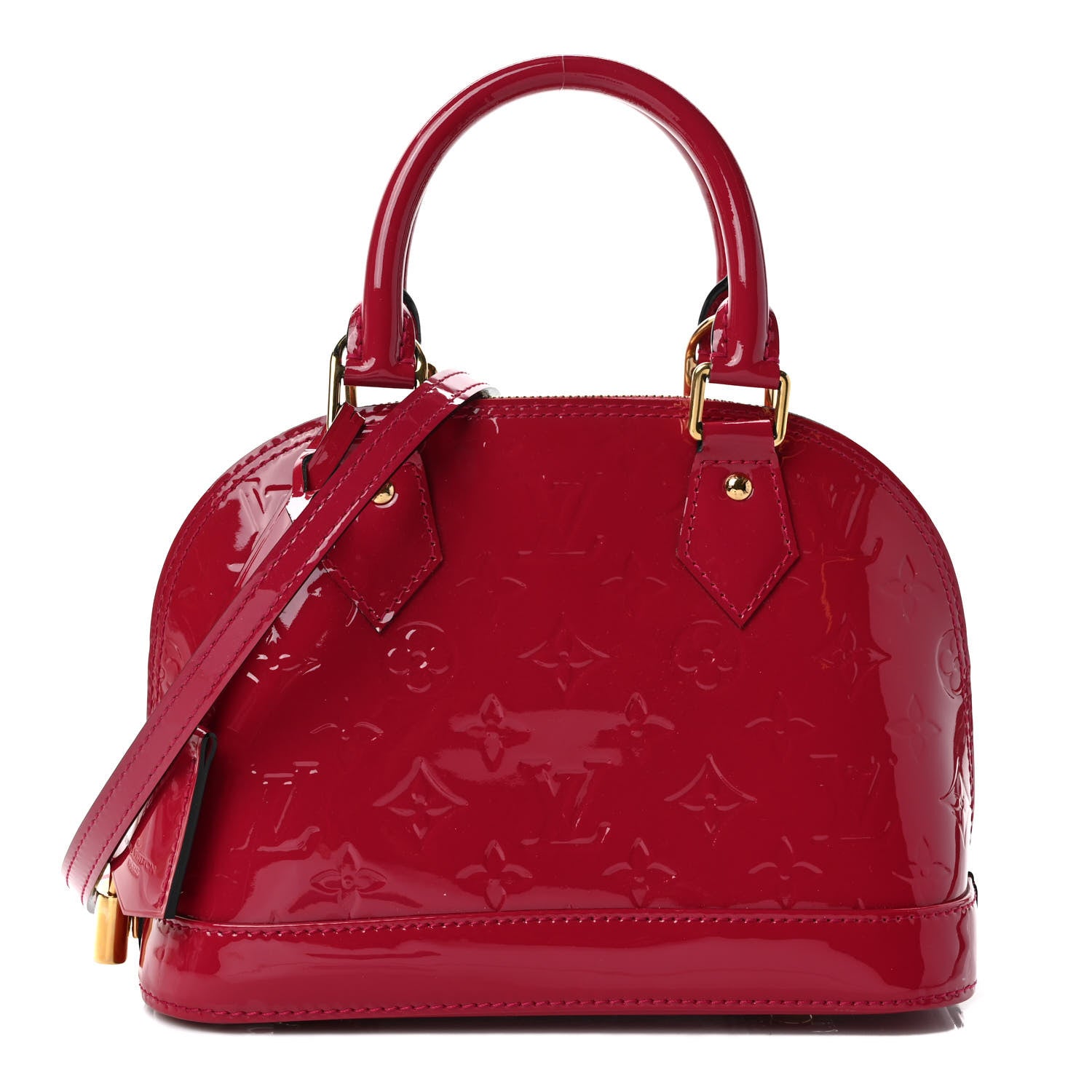 Louis Vuitton Vernis Alma BB Rose Indien 1 of 9