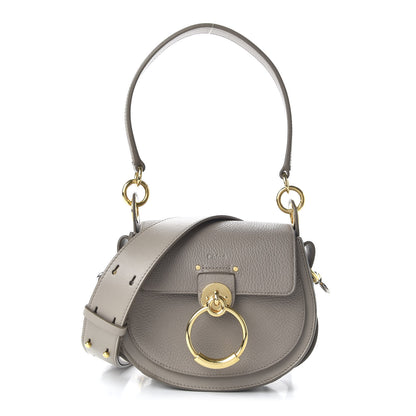Chloe Grained Calfskin Small Tess Bag Motty Grey 1 of 9