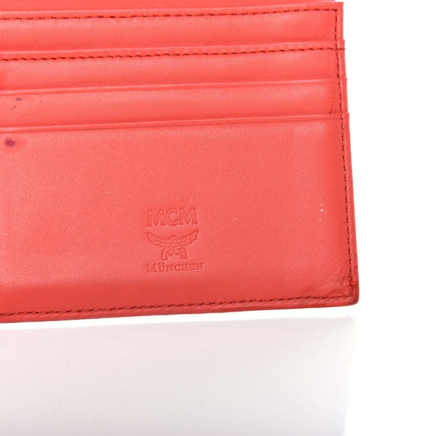 Saffiano Embossed Wallet Poppy Red