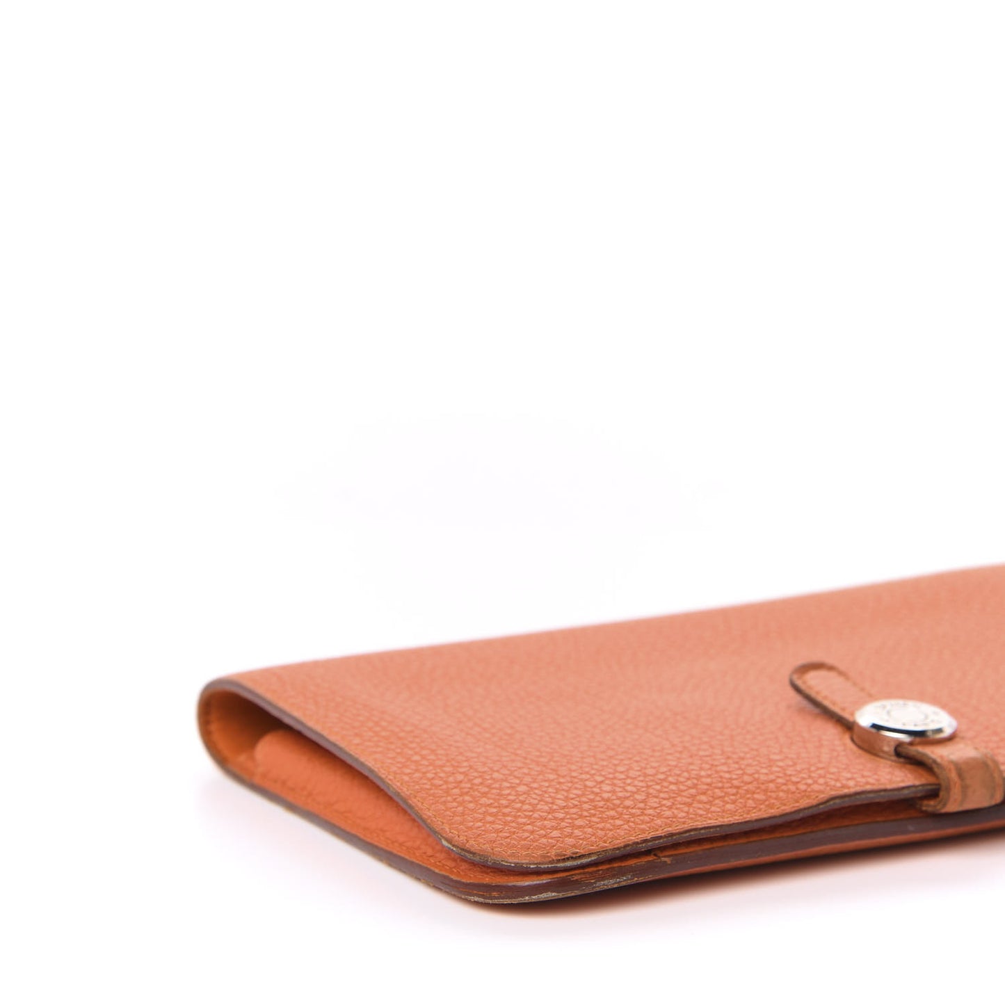 Togo Dogon Duo Wallet Orange