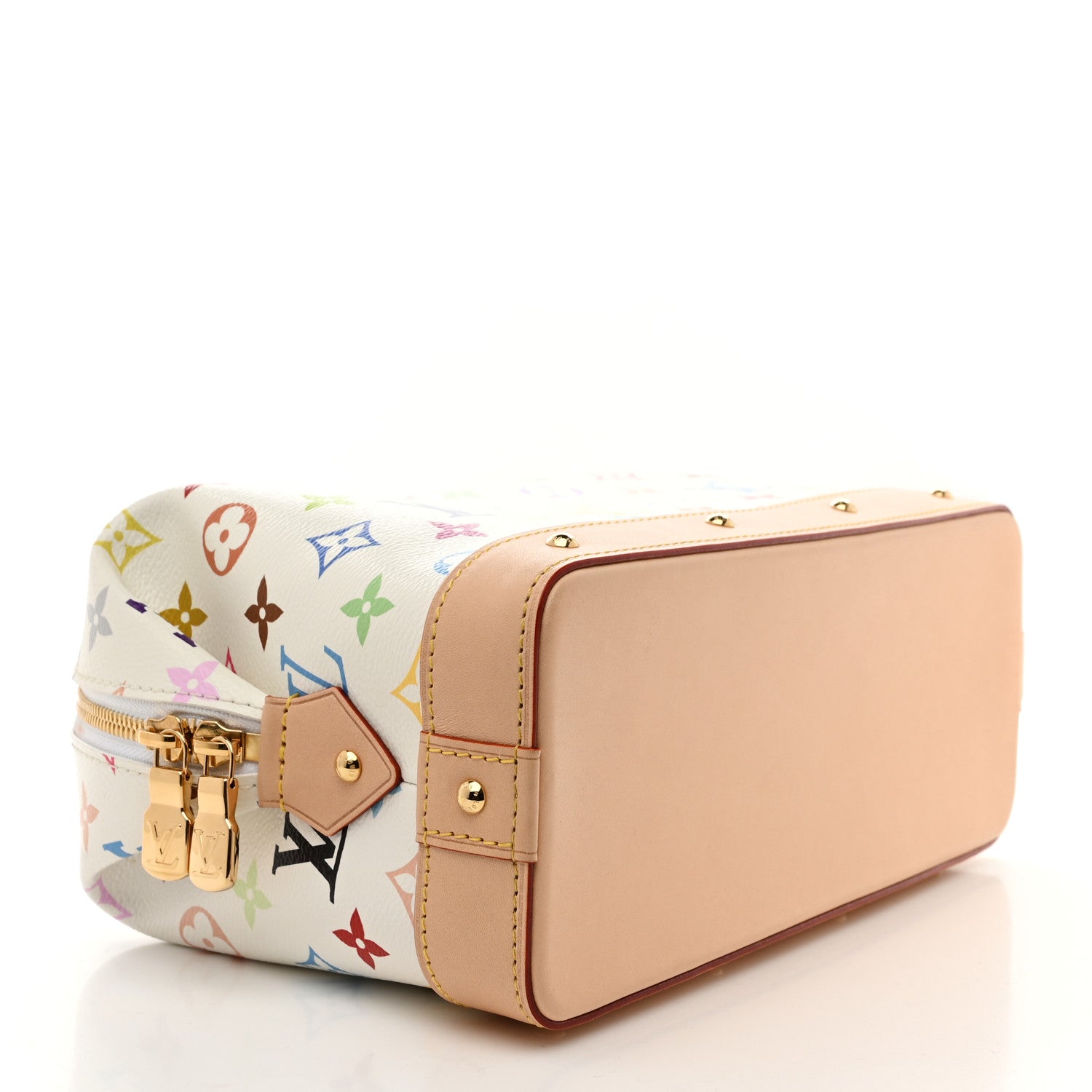Louis Vuitton LV x TM Monogram Multicolor Cosmetic Pouch GM White 4 of 7